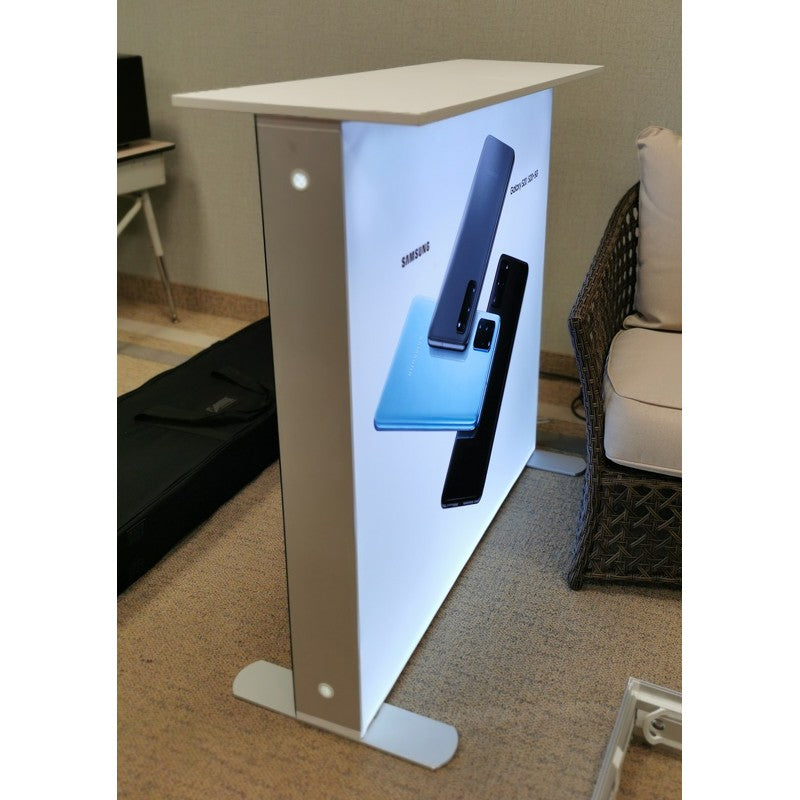 Edge Glass Counter Backlit Silicone Edge Counter - Kick Ass Media